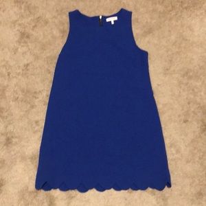 Tank Top Scalloped Dress